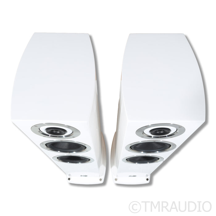 Cabasse Murano Alto Floorstanding Speakers; Glossy White Pair