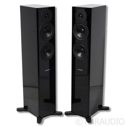 Dynaudio Stand 20 Speaker Stands; Black Satin Pair — The Music Room