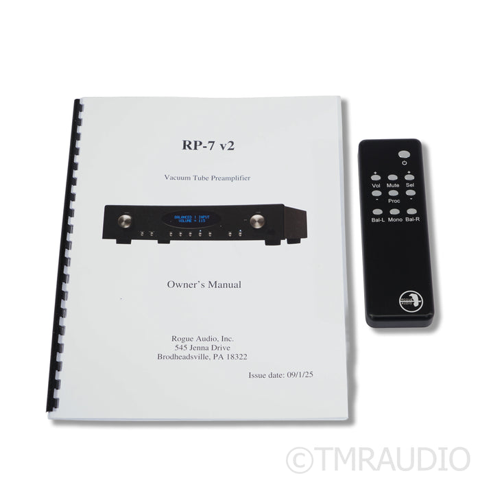 Rogue Audio RP-7 V2 Tube Preamplifier