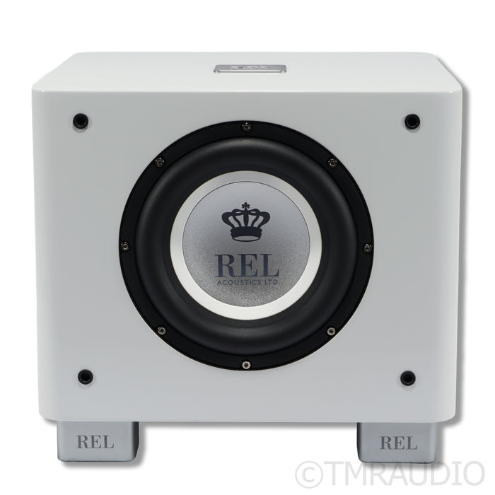 REL Acoustics T/7x 8" Subwoofer; Gloss White