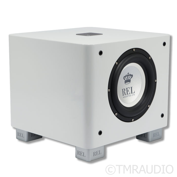 REL Acoustics T/7x 8" Subwoofer; Gloss White