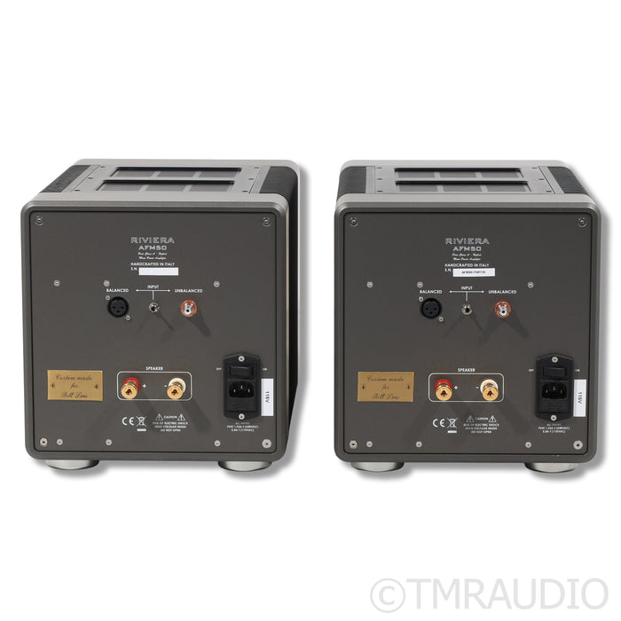 Riviera Labs AFM-50 Class-A Hybrid MonoBlock Power Amplifier; Pair