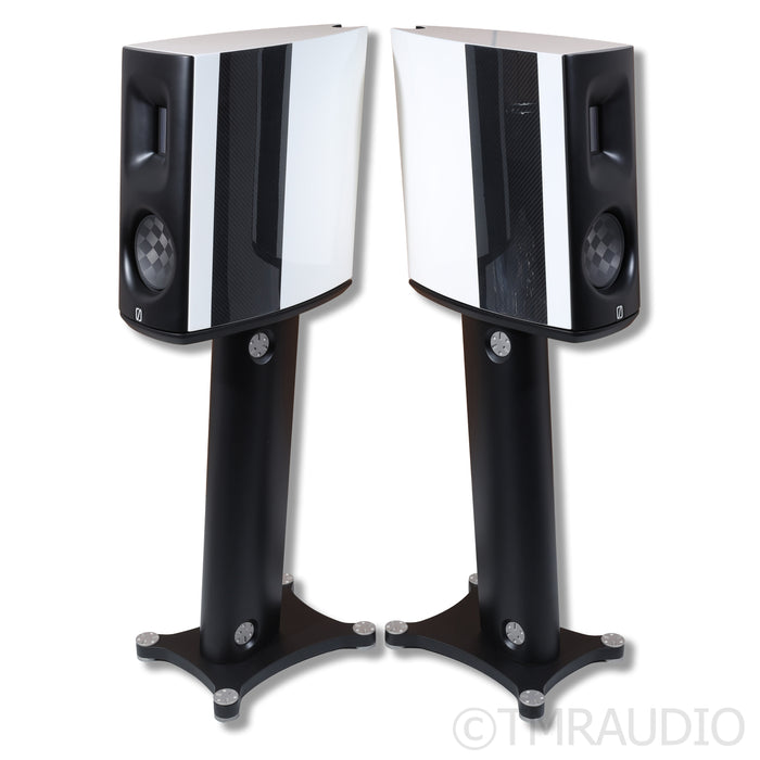 Borresen  C1 Bookshelf Speakers w/ Stands; White