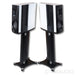 Borresen  C1 Bookshelf Speakers w/ Stands; White