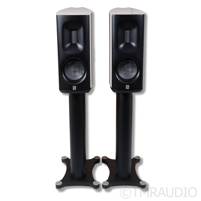 Borresen  C1 Bookshelf Speakers w/ Stands; White