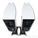 Borresen  C1 Bookshelf Speakers w/ Stands; White