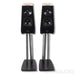 YG Acoustics Cairn Bookshelf Speakers w/ Stands; Oak