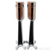 Borresen 01 Bookshelf Speaker Pair w/Stands; Walnut