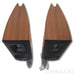Borresen 01 Bookshelf Speaker Pair w/Stands; Walnut