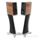 Borresen 01 Bookshelf Speaker Pair w/Stands; Walnut