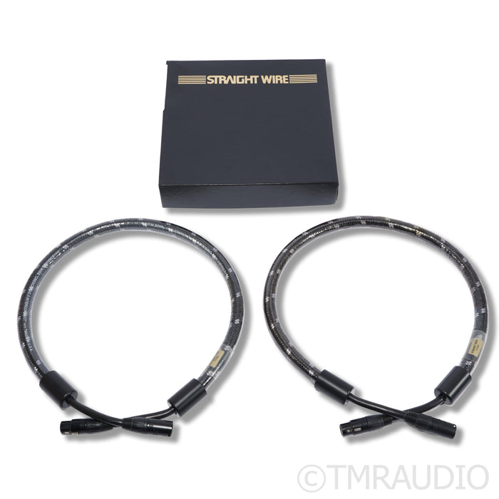 Straight Wire Crescendo 3 XLR Interconnects; 1m Pair