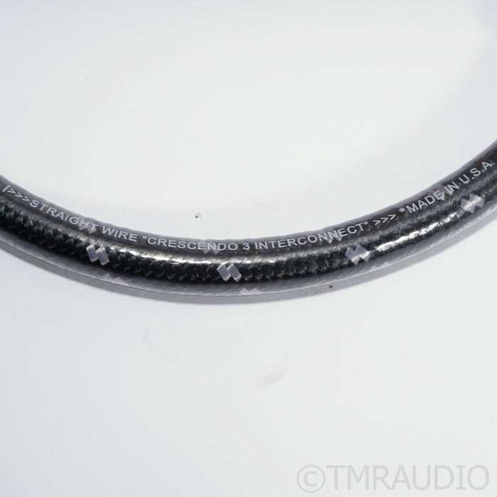Straight Wire Crescendo 3 XLR Interconnects; 1m Pair