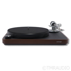 Clearaudio Concept Wood Belt-Drive Turntable; Satisfy Kardan 9" (No Cartridge)