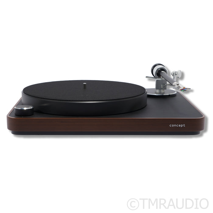 Clearaudio Concept Wood Belt-Drive Turntable; Satisfy Kardan 9" (No Cartridge)