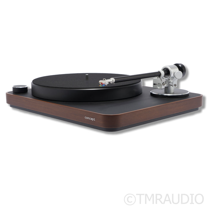 Clearaudio Concept Wood Belt-Drive Turntable; Satisfy Kardan 9" (No Cartridge)