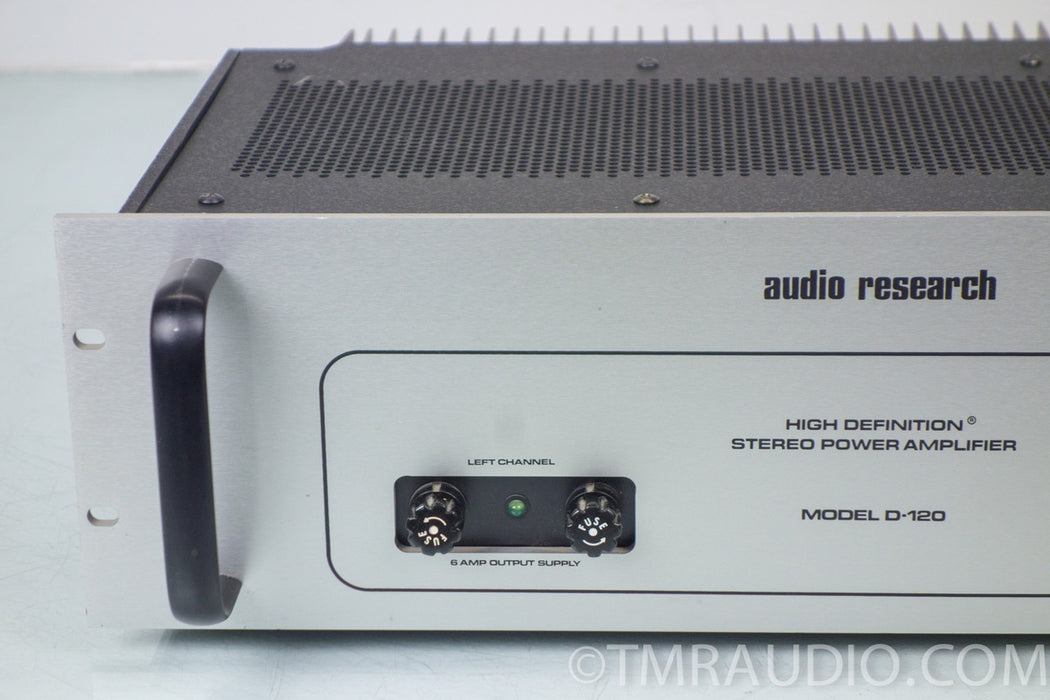 Audio Research D-120 Stereo Power Amplifier