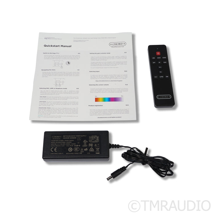 Chord Electronics Hugo TT2 Desktop DAC / Headphone Amplifier / Preamplifier