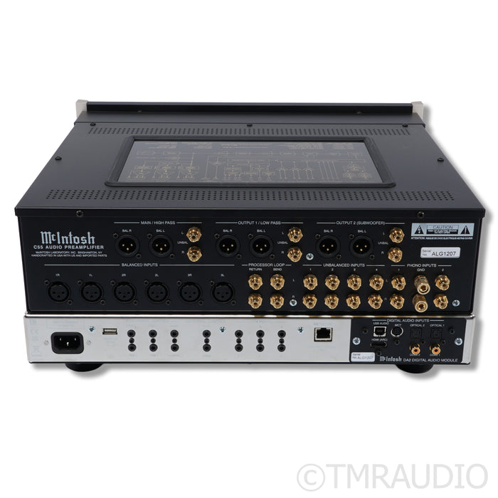 McIntosh C55 Preamplifier / DAC; MM Phono