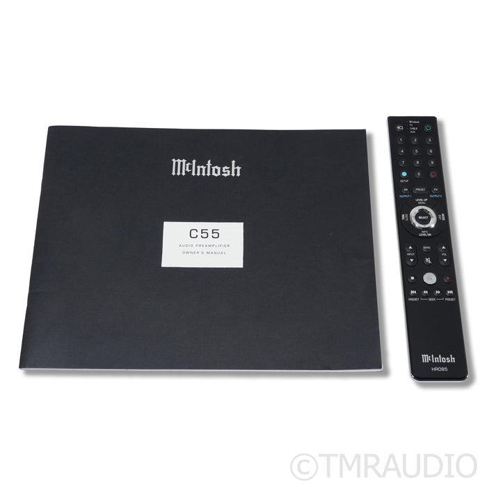 McIntosh C55 Preamplifier / DAC; MM Phono