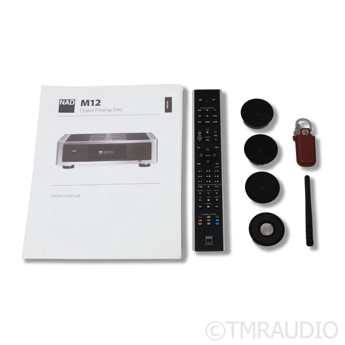 NAD Masters Series M12 Direct Digital Preamplifier & DAC w/ BluOS