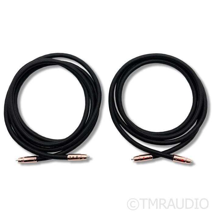 AudioQuest Black Beauty RCA Interconnects; 3m Pair