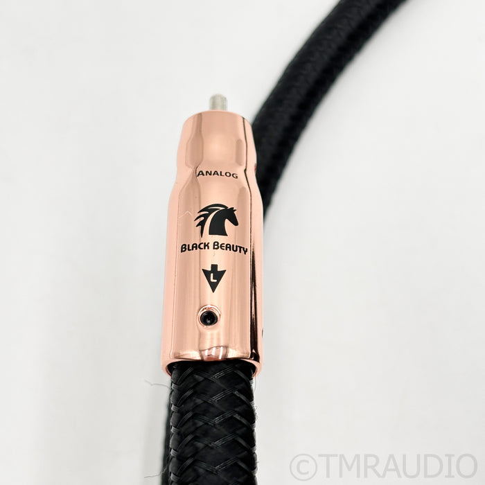 AudioQuest Black Beauty RCA Interconnects; 3m Pair