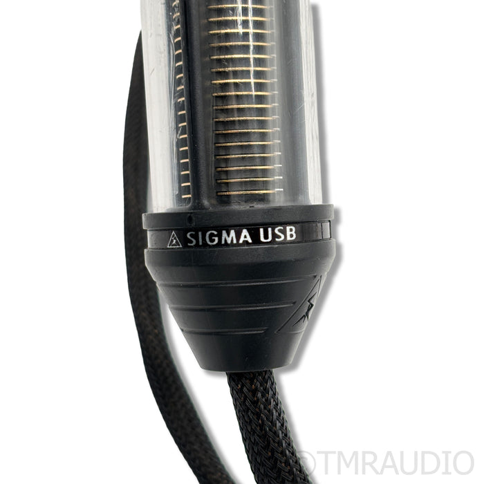 Shunyata Research Sigma v1 USB Cable; 1.5m Single; USB A to B