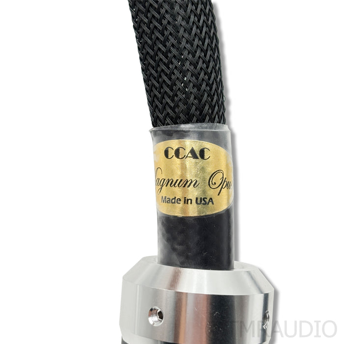 Crystal Clear Cables Magnum Opus 2 Flagship Power Cable; 1m AC Cord