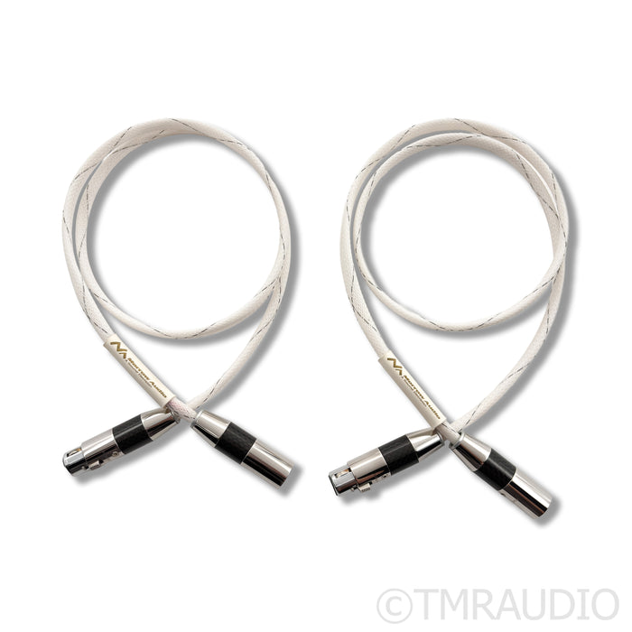 Morrow Audio Elite XLR Interconnects; 1m Cable Pair