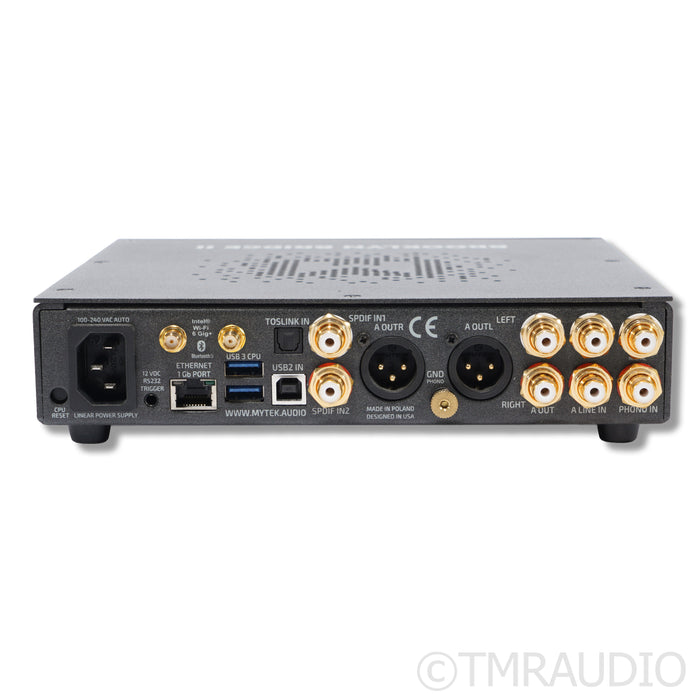 Mytek Brooklyn Bridge II Streamer / DAC / Headphone Amp / Phono & Preamp (1.5TB)