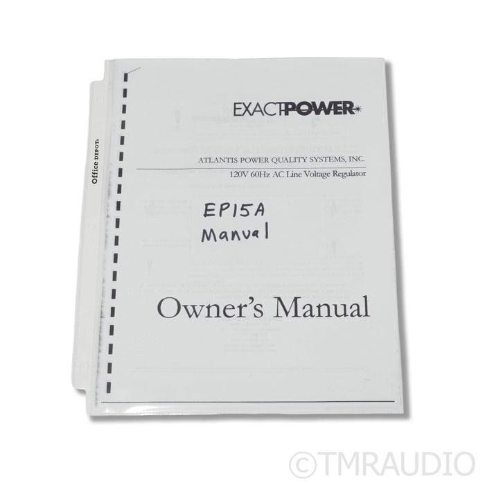 ExactPower EP15A AC Power Line Conditioner