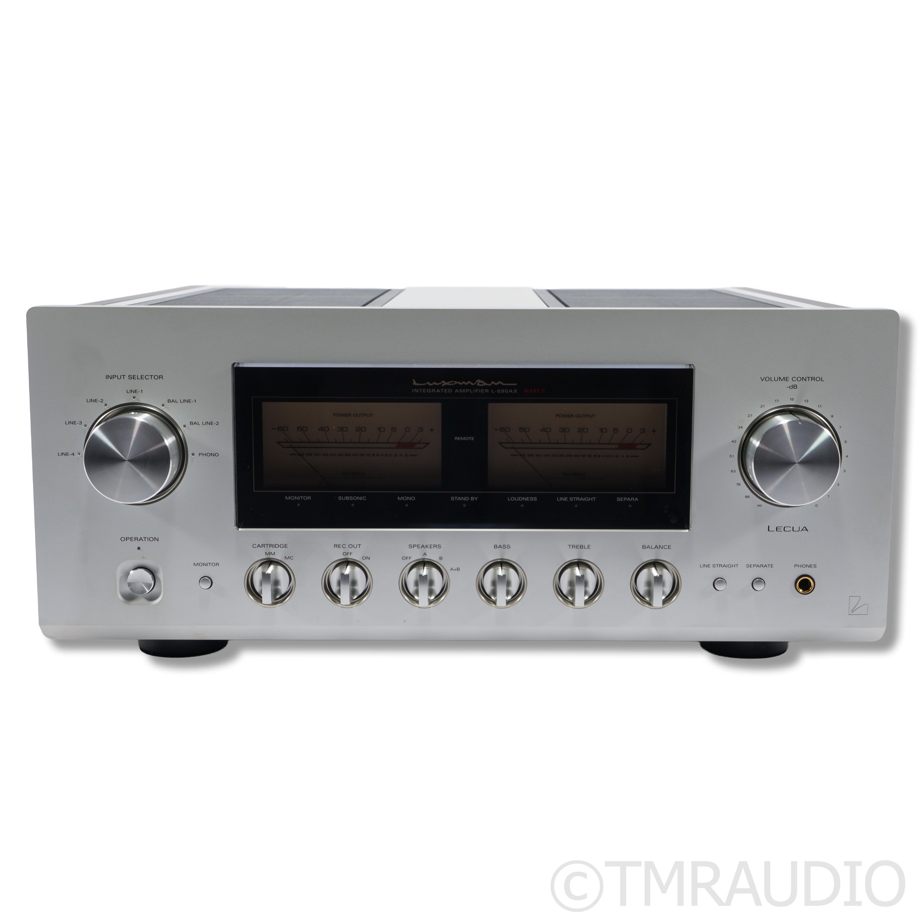 Luxman L-590AXII Class-A Integrated Amplifier w/ MM & MC Phono