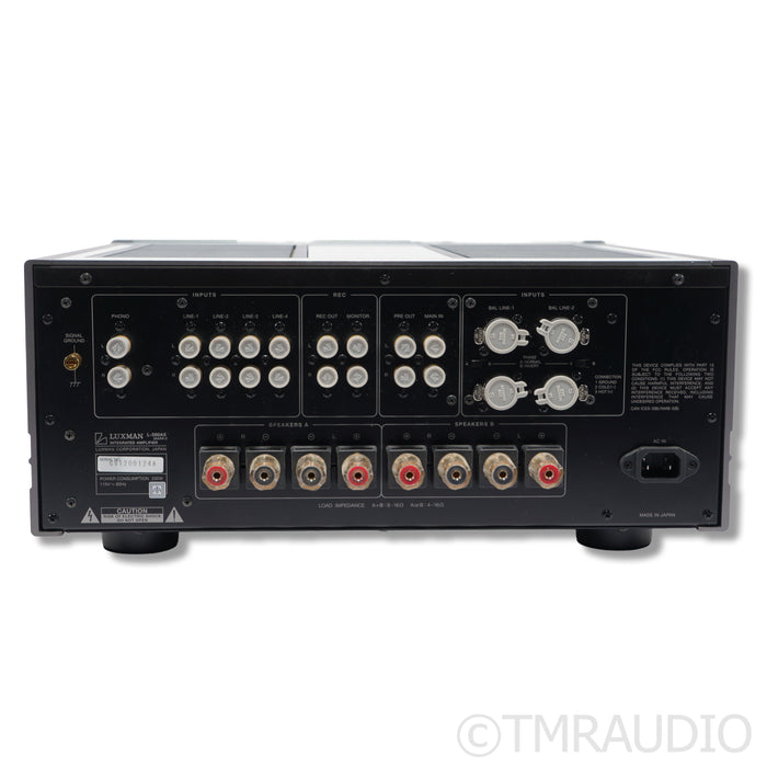 Luxman L-590AXII Class-A Integrated Amplifier w/ MM & MC Phono