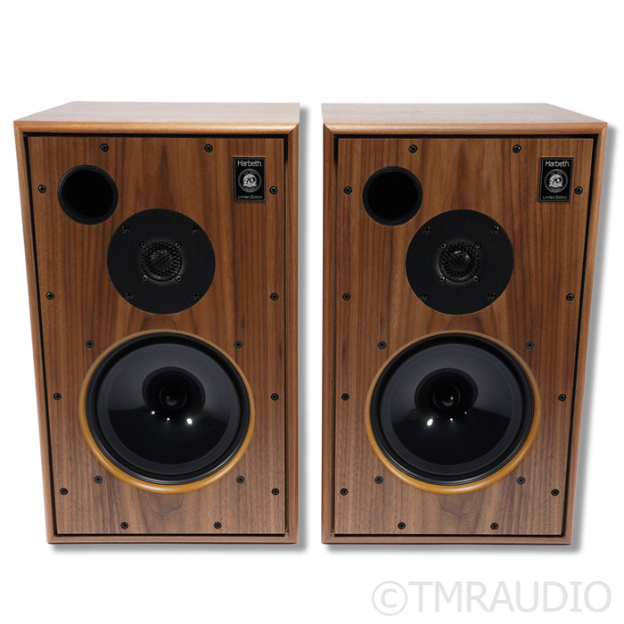 Harbeth 30.2 40th Anniversary Bookshelf Speakers; Walnut Pair
