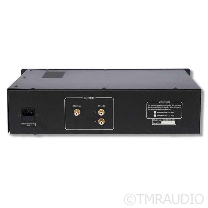 Cary Audio Design CD-300 Tube CD Player