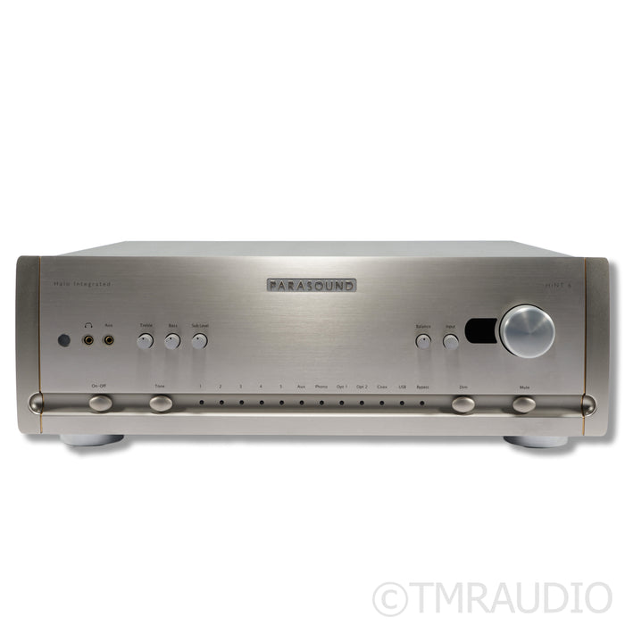 Parasound Halo HINT 6 Integrated Amplifier w/ Built-In DAC & MC/MM Phono