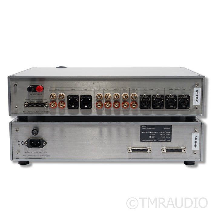 Pass Labs XP-20 Dual-Chassis Fully Balanced Preamplifier