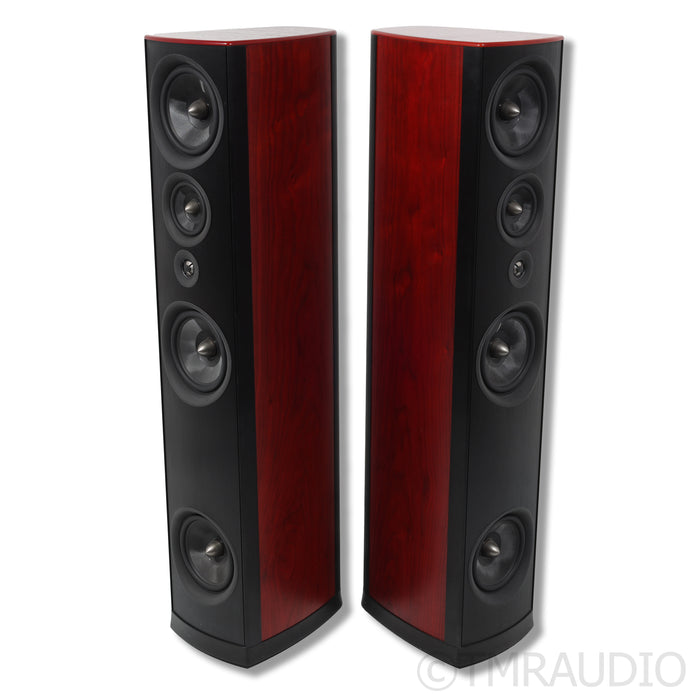 PSB Speakers Synchrony One Floorstanding Speakers; Dark Cherry Pair
