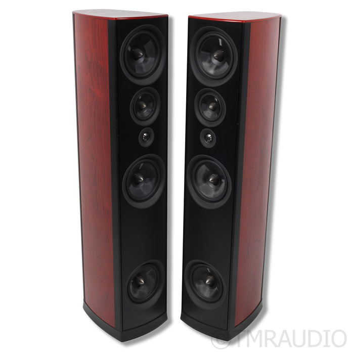 PSB Speakers Synchrony One Floorstanding Speakers; Dark Cherry Pair