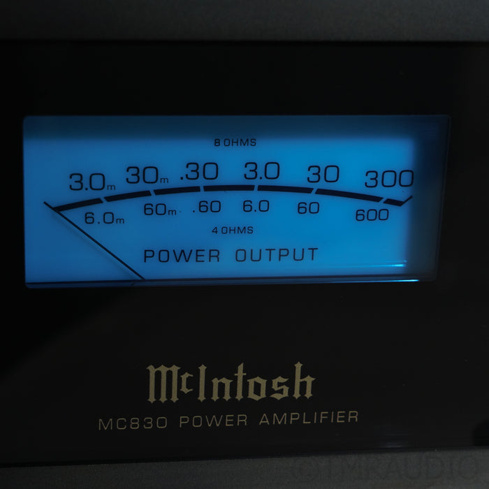 McIntosh MC830 Monoblock Power Amplifier; Pair