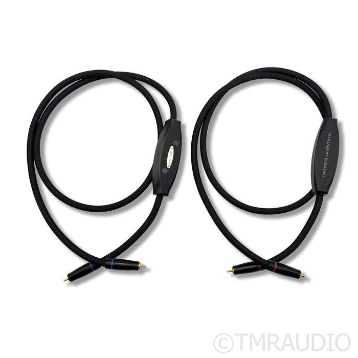 Transparent Audio Reference Gen5 LO-Z RCA Interconnects; 1.5m Cable Pair