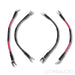 Audience Au24 SX Bi-Wire Jumpers; 6" Pair; Spade - Spade (Open Box)