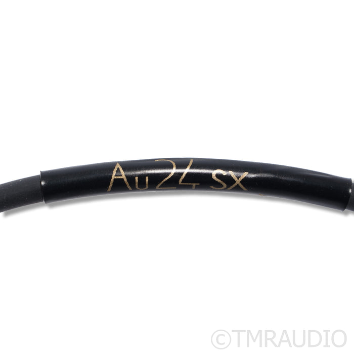 Audience Au24 SX Bi-Wire Jumpers; 6" Pair; Spade - Spade (Open Box)