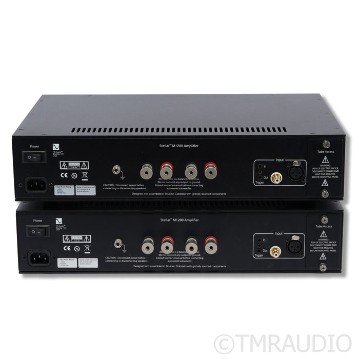 PS Audio Stellar M1200 Monoblock Hybrid Power Amplifier; Pair