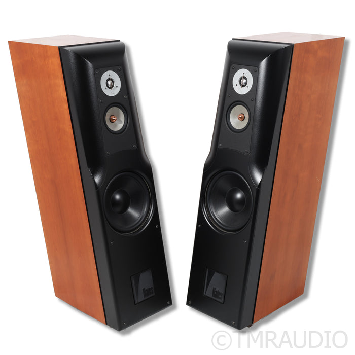 Hales Transcendence Five Floorstanding Speakers; Cherry