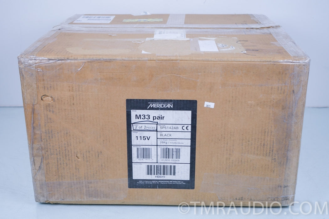 Meridian M33 Speakers in Factory Box