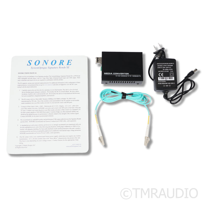 Sonore Signature Rendu SE optical Tier II Network Streamer