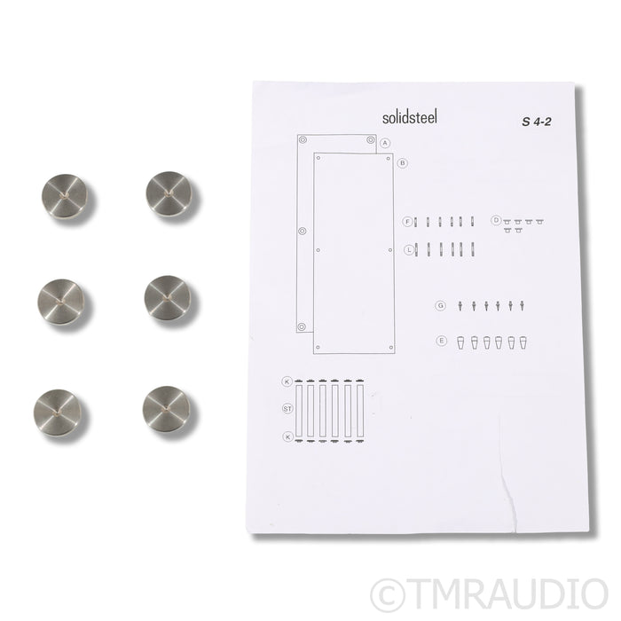 Solidsteel S4 Series Hi-Fi Rack; Three Shelves