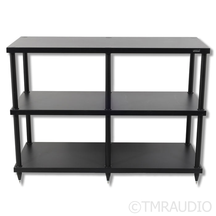 Solidsteel S4 Series Hi-Fi Rack; Three Shelves
