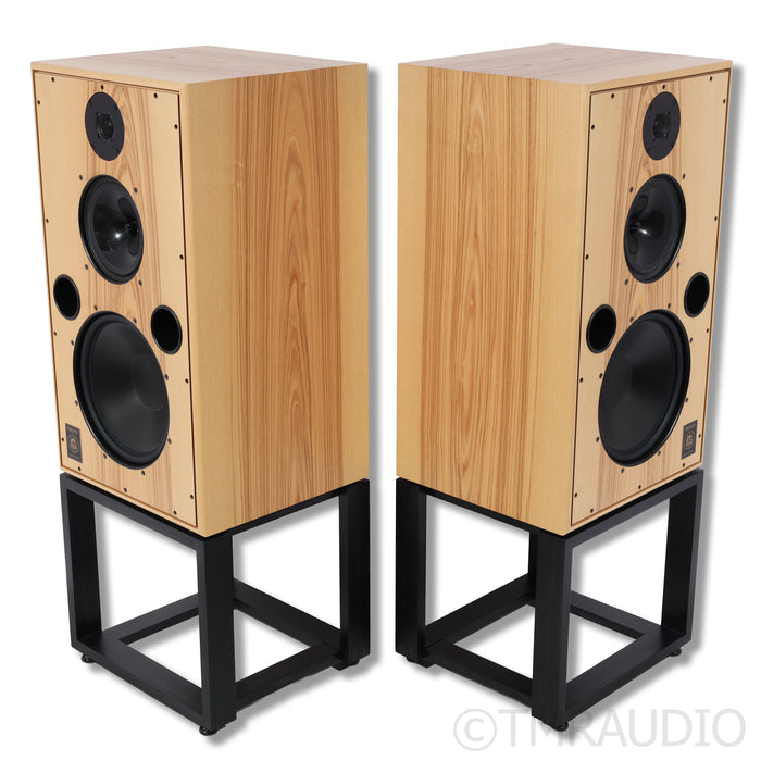 Harbeth 40.2 40th Anniversary Edition Speakers w/ Stands; Olive